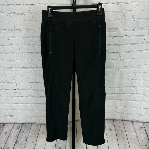 Chico’s Zenergy Black Active Pants Size 2 - Picture 1 of 5